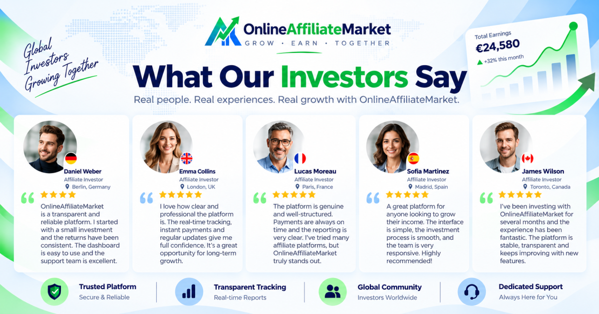 What Our Investors Say